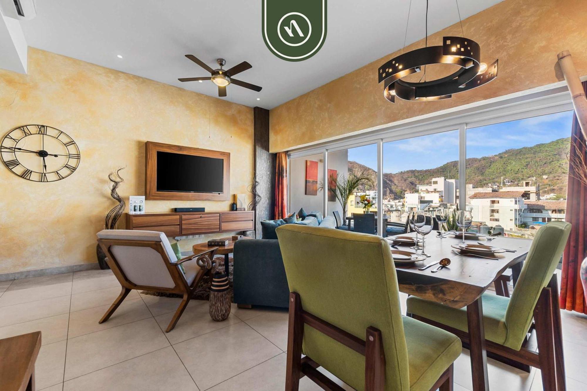 1br With Rooftop Pool - Romantic Zone Apartment Puerto Vallarta
