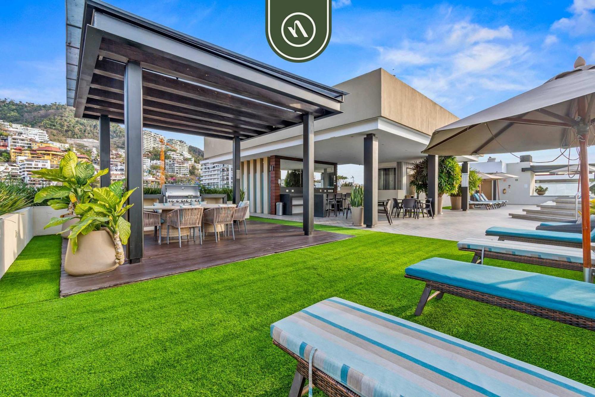 Apartamento 1br With Rooftop Pool - Romantic Zone Puerto Vallarta